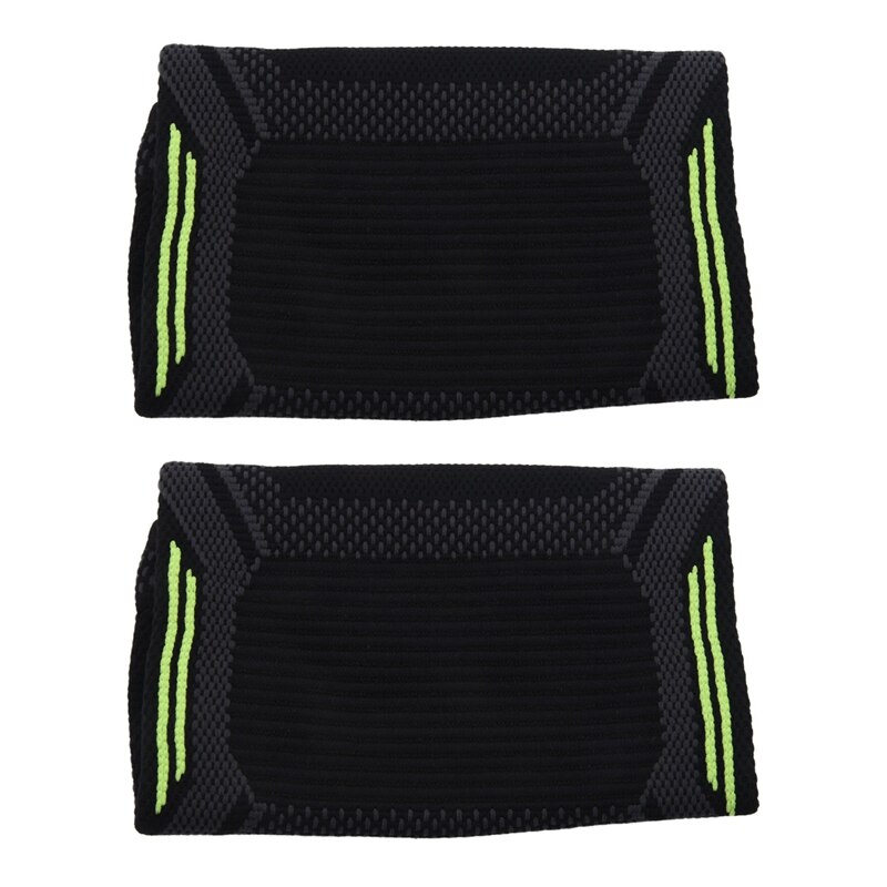 2X Breathable Basketball Football Sports Kneepad High Elastic Volleyball Knee Pads Brace Training Knee Support Protect L